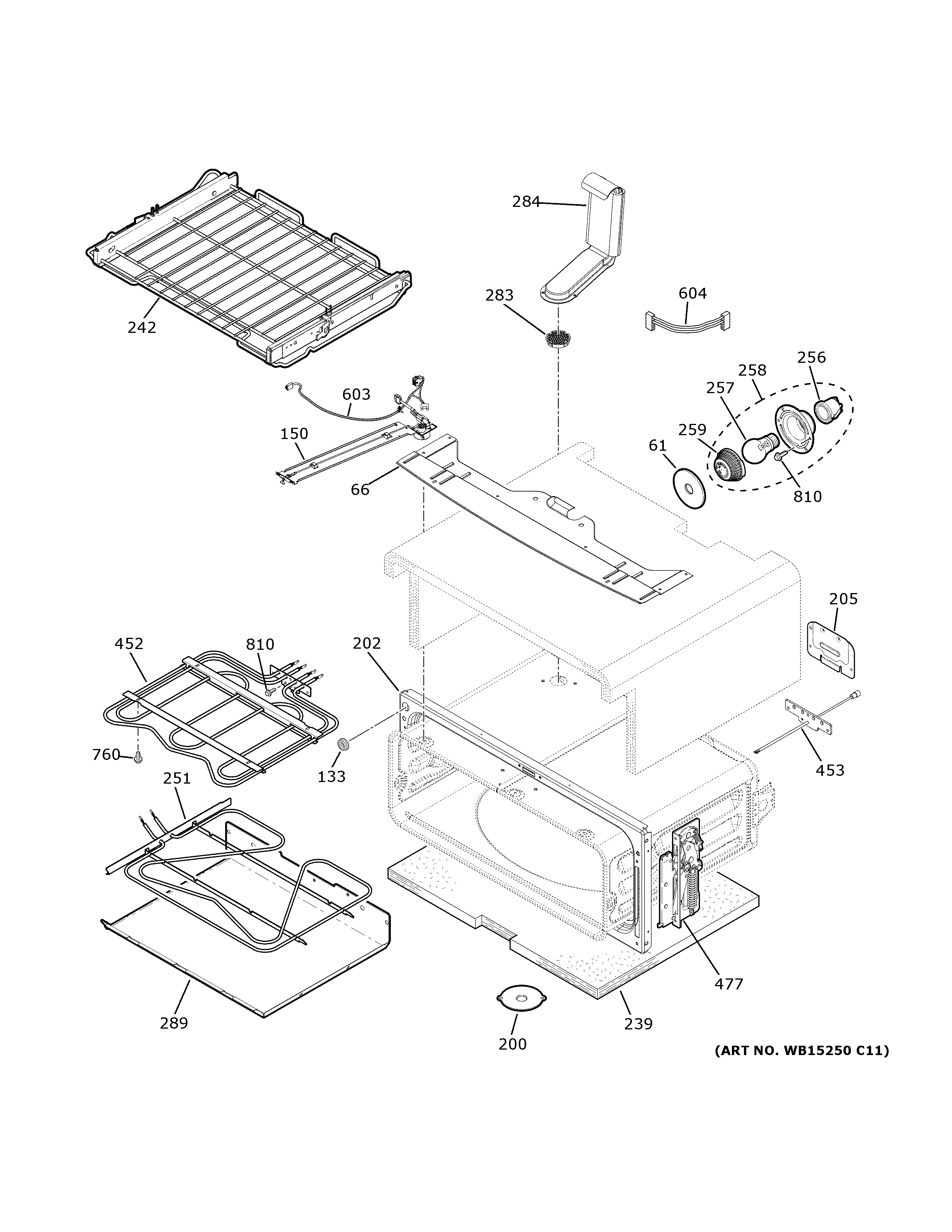 Upper oven