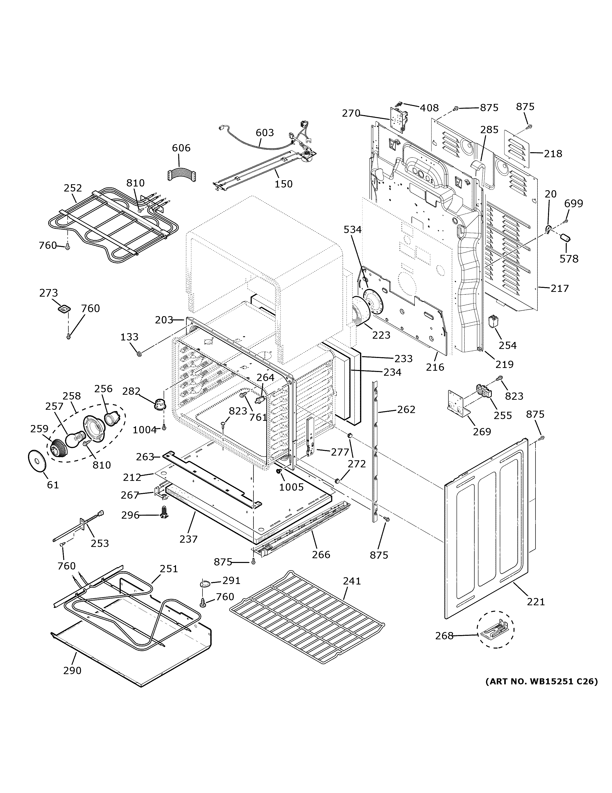 Lower oven