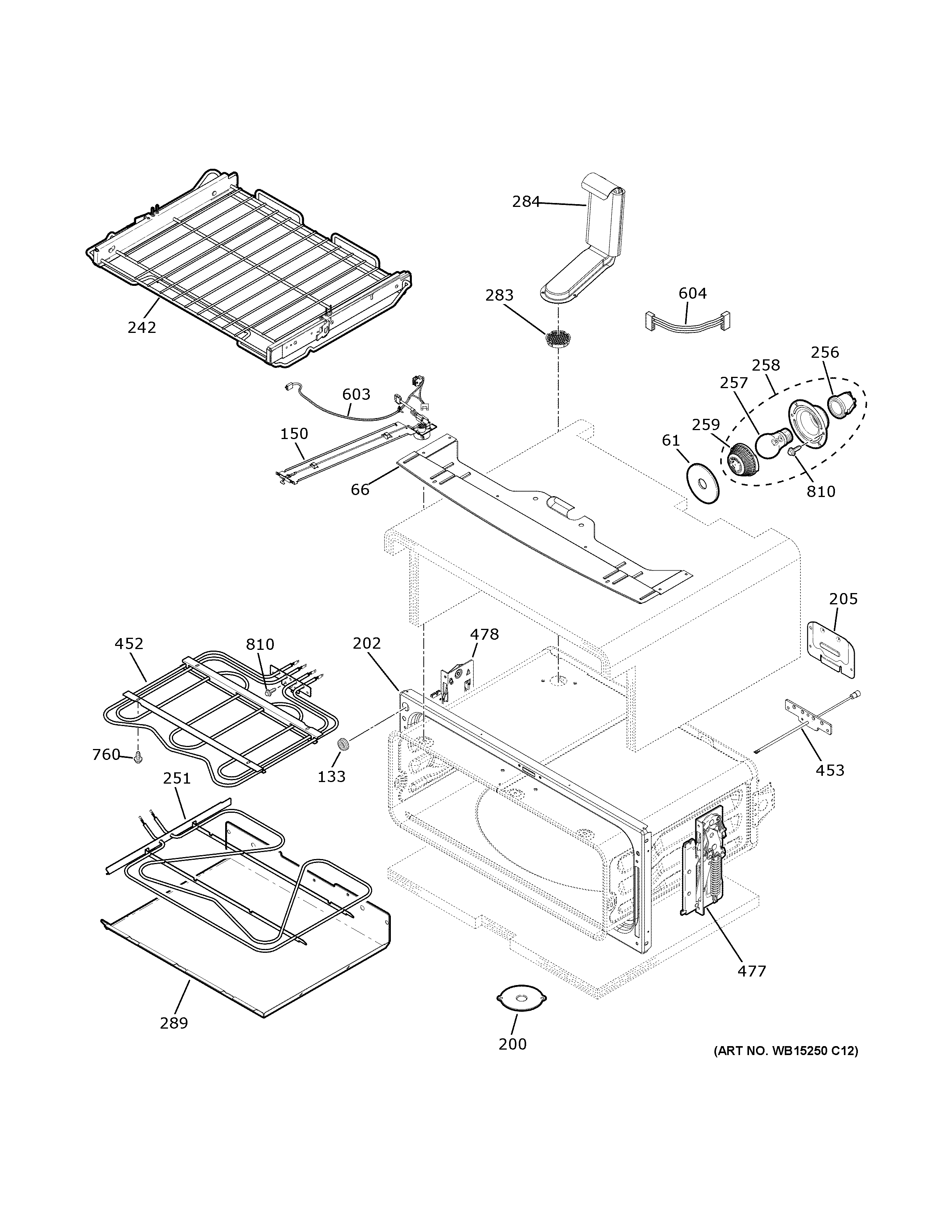Upper oven
