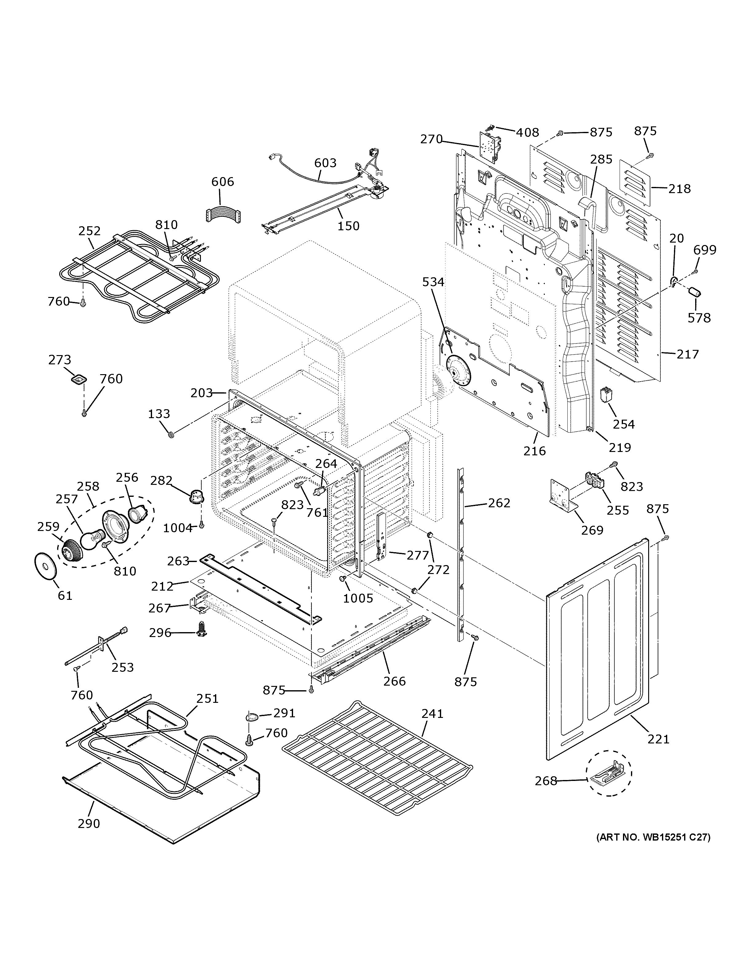Lower oven