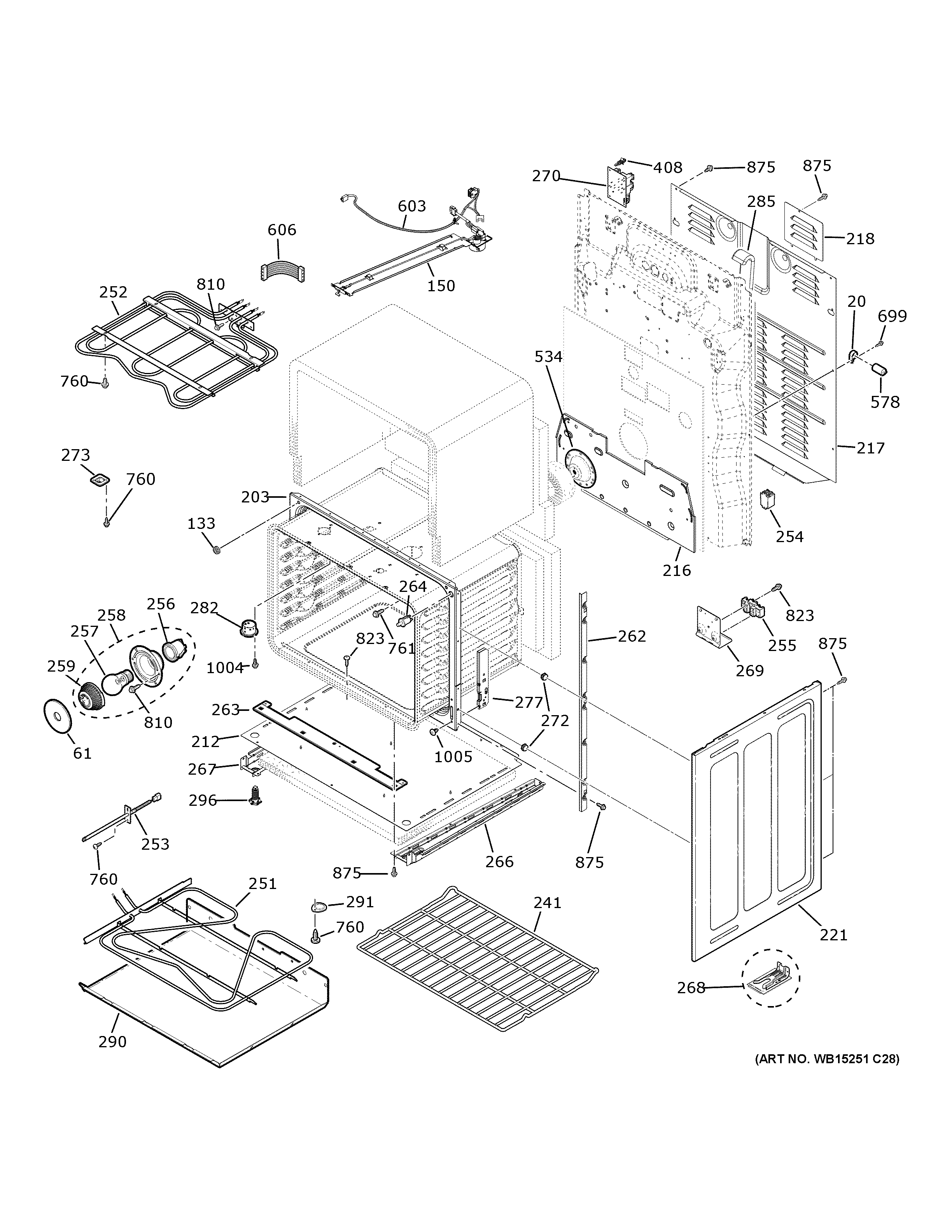 Lower oven