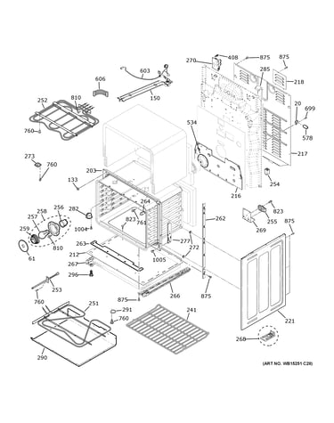 Lower oven