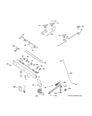 Gas & burner parts