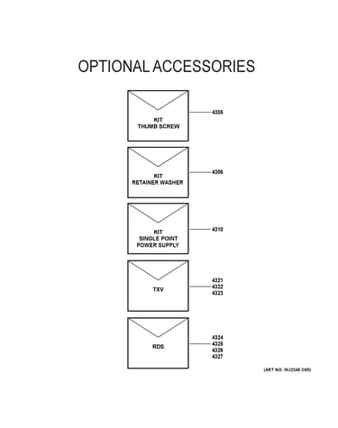 Optional accessories