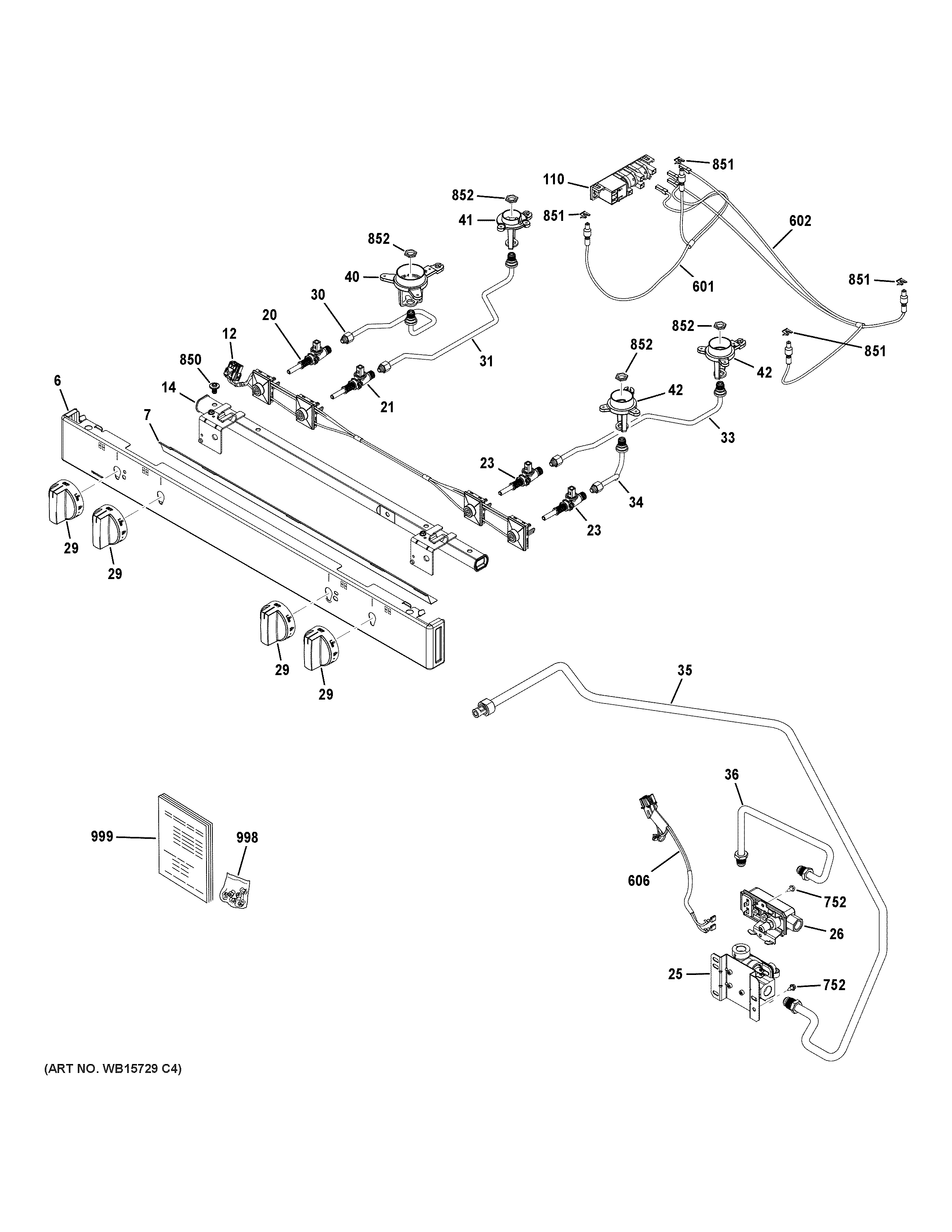 Gas & burner parts