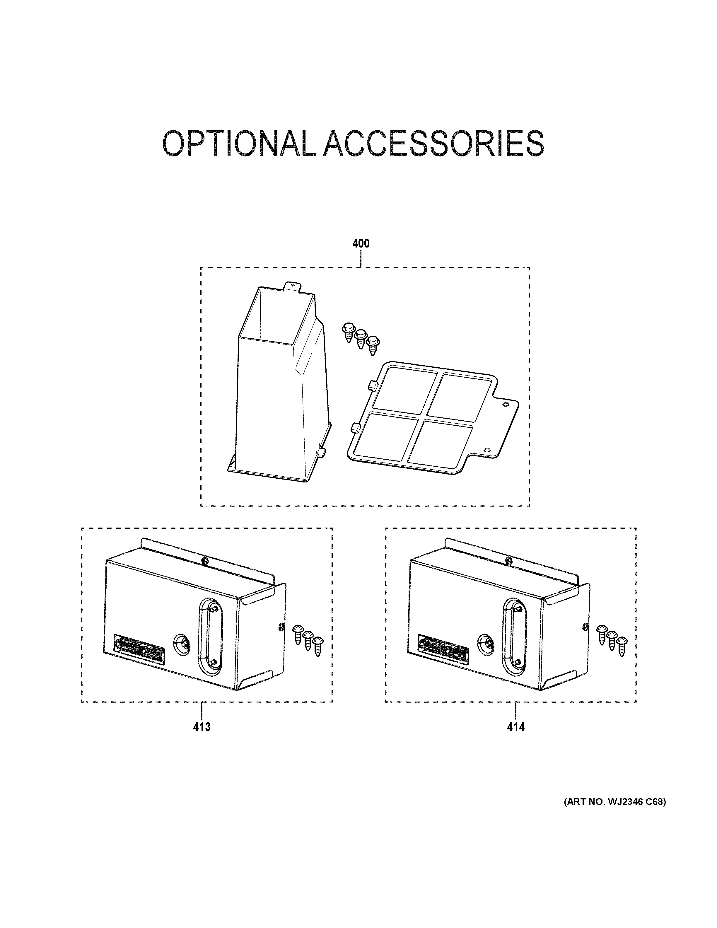 Optional accessories