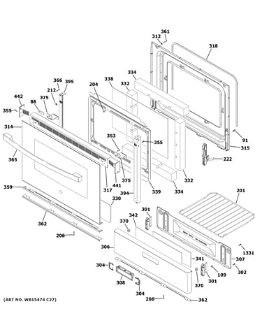 Door & drawer parts