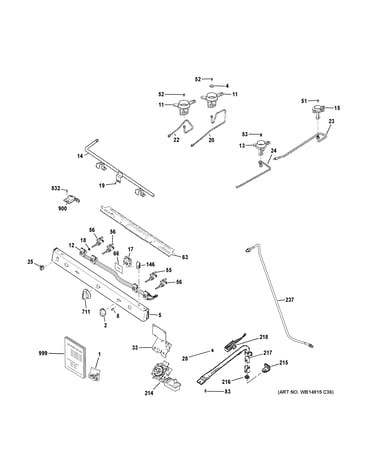 Gas & burner parts