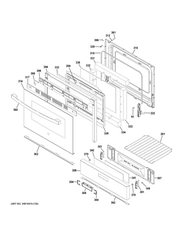 Door & drawer parts