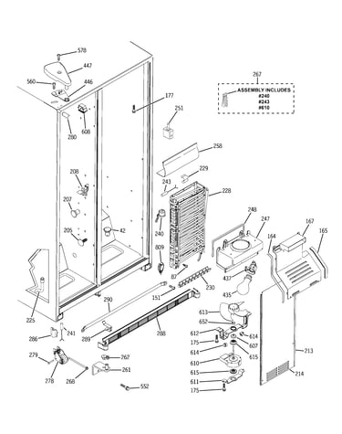 Freezer section