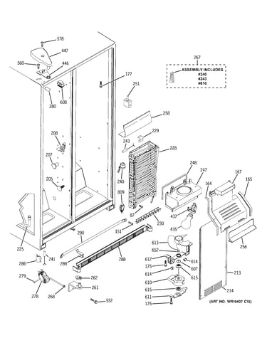 Freezer section
