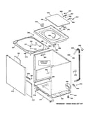Cabinet, cover & front panel
