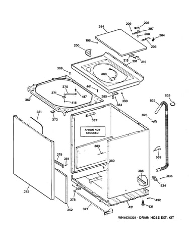 Cabinet, cover & front panel