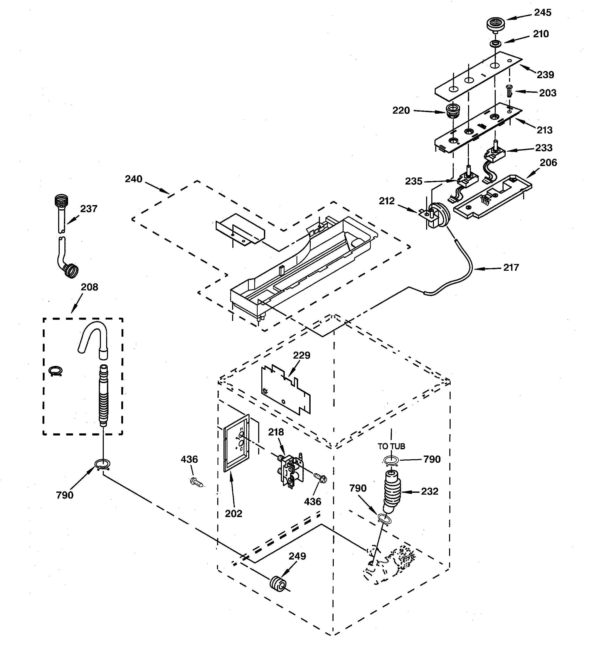 Controls & rear panel parts