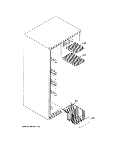 Freezer shelves