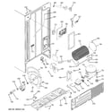 GE GSS25UFPDCC sealed system & mother board diagram