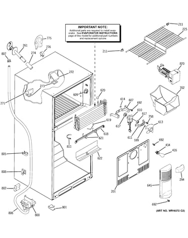 Freezer section