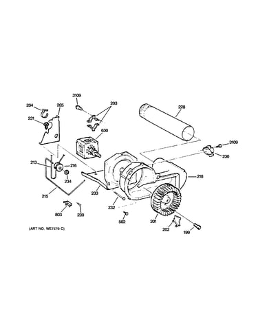Blower & drive assembly