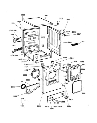 Cabinet & controls