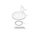 GE JES1036WF03 microwave diagram