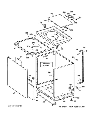 Cabinet, cover & front panel