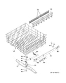 Upper rack assembly