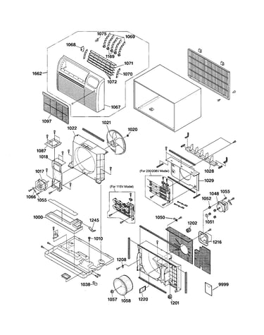 Cabinet & components