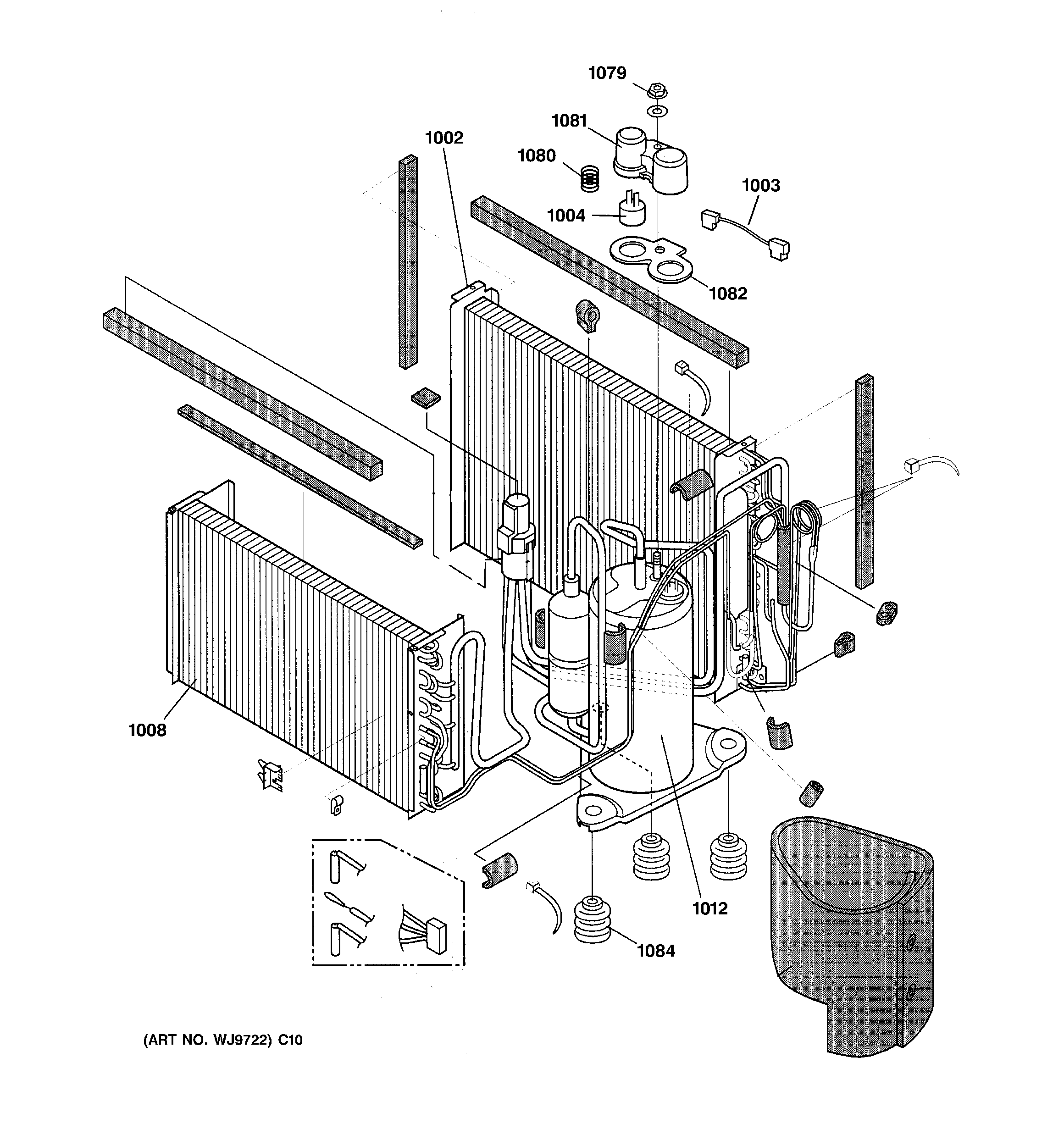 Sealed system components