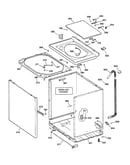 Cabinet, cover & front panel