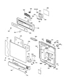 Escutcheon & door assembly