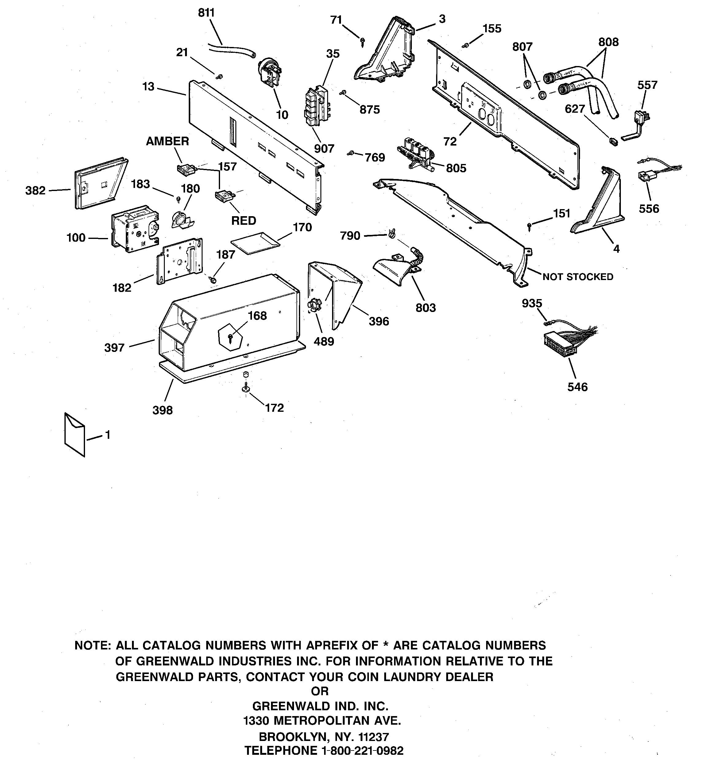 Controls & backsplash