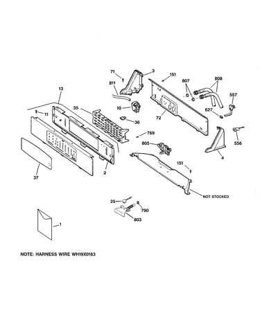 Controls & backsplash