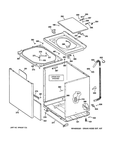 Cabinet, cover & front panel