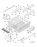 Upper rack assembly