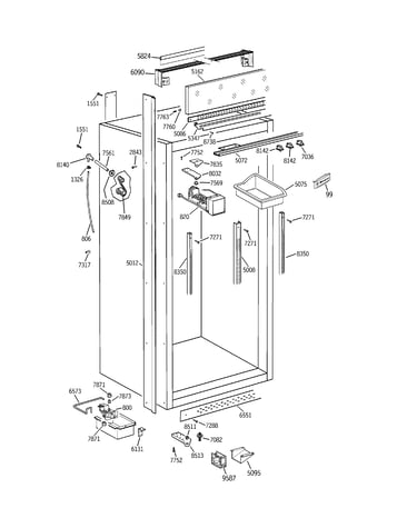 Cabinet parts (2)