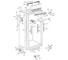 GE ZIF36NMBRH cabinet parts (2) diagram