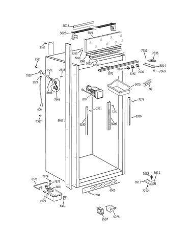 Cabinet parts (2)