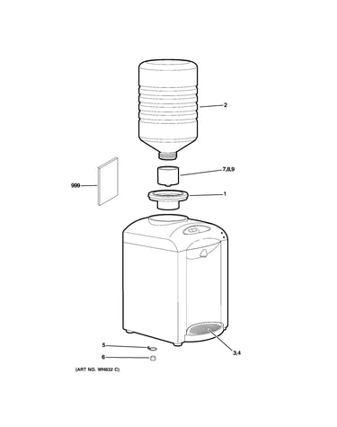 Hot water dispenser
