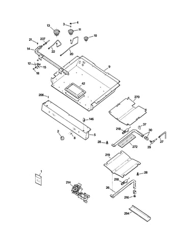 Gas & burner parts