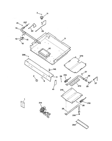 Gas & burner parts