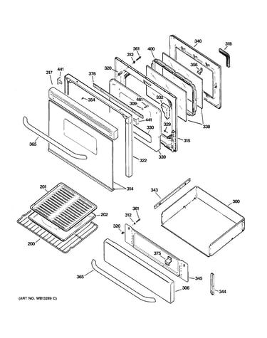 Door & drawer parts