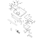 GE JGBP33SEH2SS gas & burner parts diagram