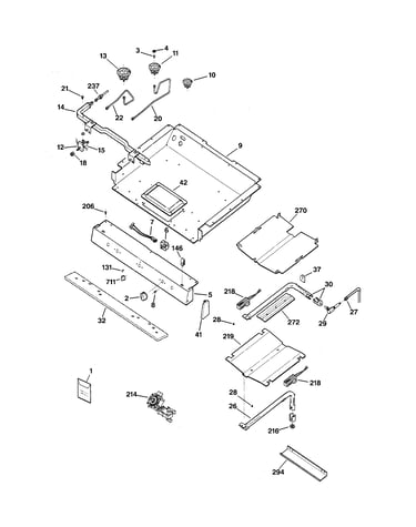 Gas & burner parts