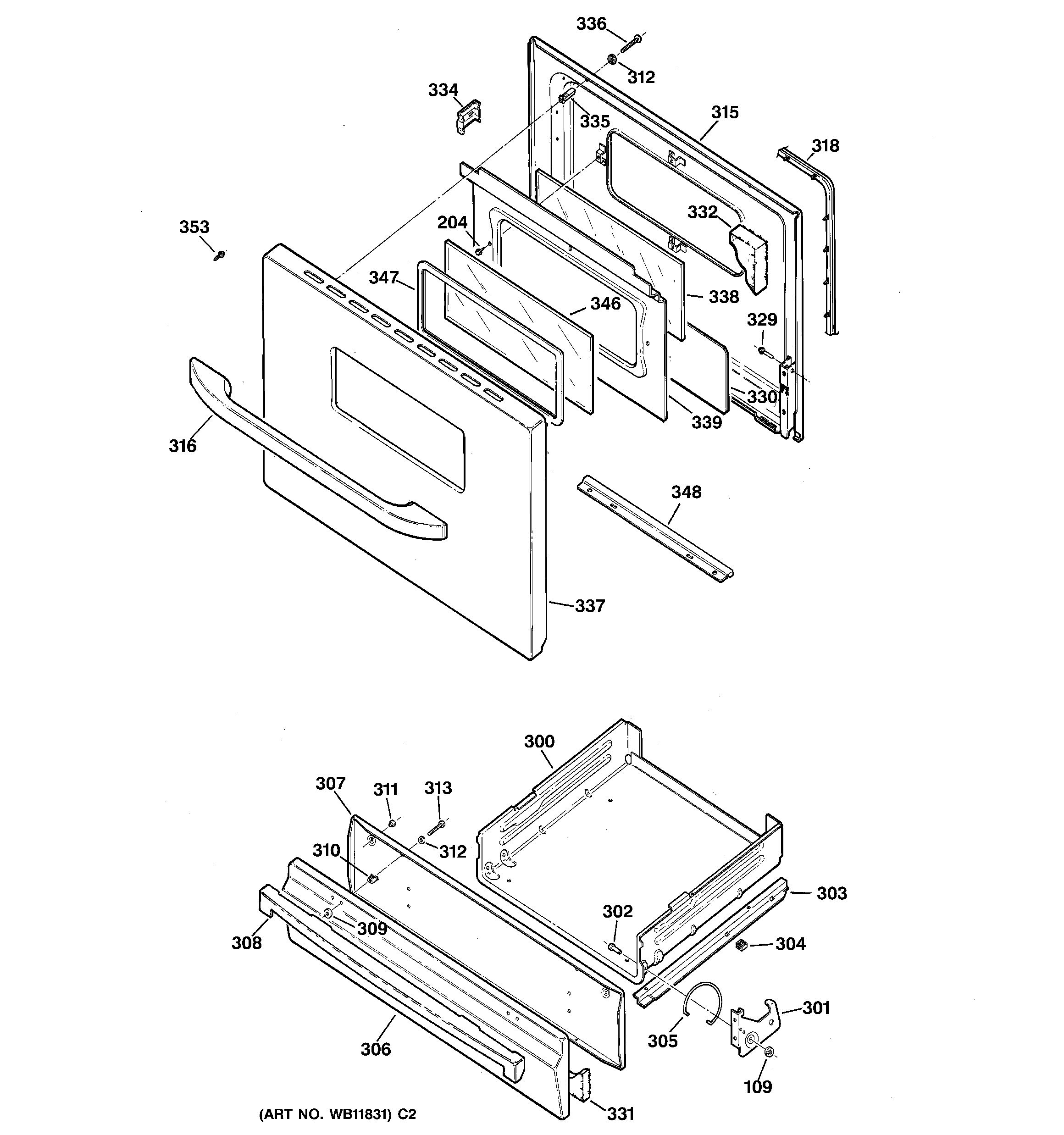 Door & drawer parts