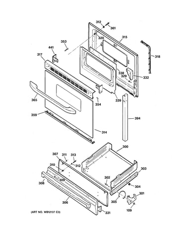 Door & drawer parts