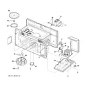 GE JVM1640SJ02 interior parts (1) diagram
