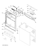 Escutcheon & door assembly
