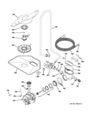Motor-pump mechanism