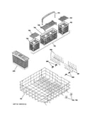 Lower rack assembly