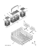 Lower rack assembly